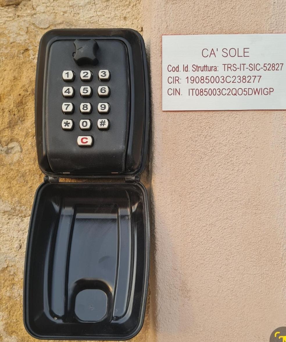 Ca' Sole Διαμέρισμα Butera Εξωτερικό φωτογραφία